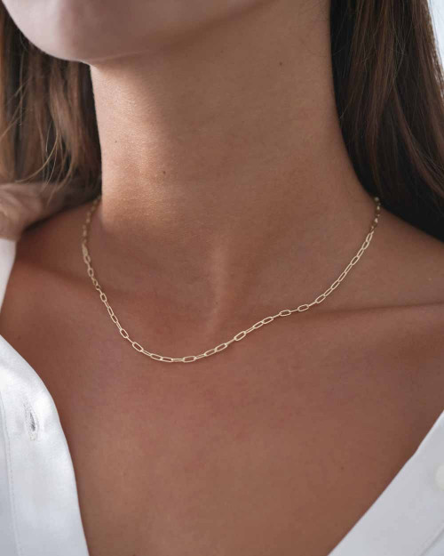 Le Collier III - Chains - 925 Sterling Silver - 18K Gold Plating - CREU