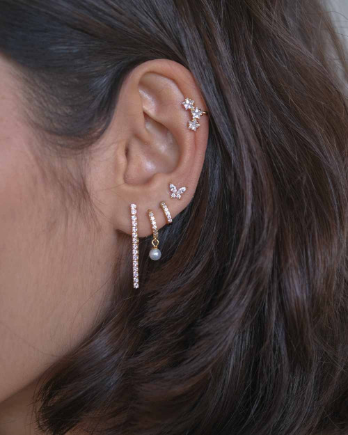 Sparkle Ear Cuff | Creu | Shop online | Pendiente Plata de Ley 925