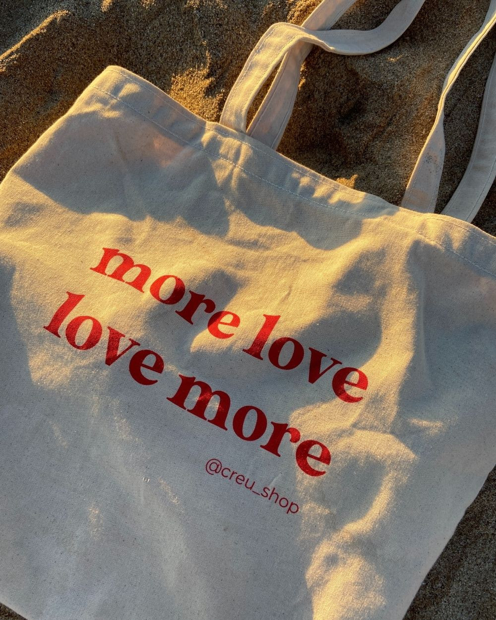 Love More Tote Bag | Creu | Shop online | 925 Silver Jewelry
