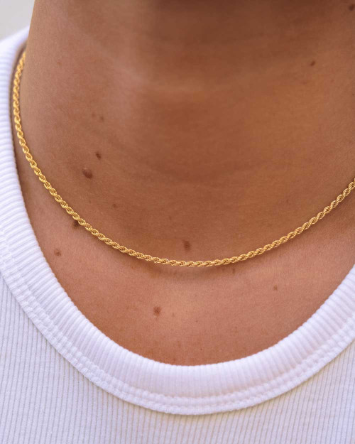 Amarya Necklace - Chains Necklaces - 925 Sterling Silver - 18K Gold Plating - CREU