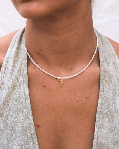 Choker Sea Pearls - Collares Perlas de Plata de Ley 925 o bañados en oro - CREU