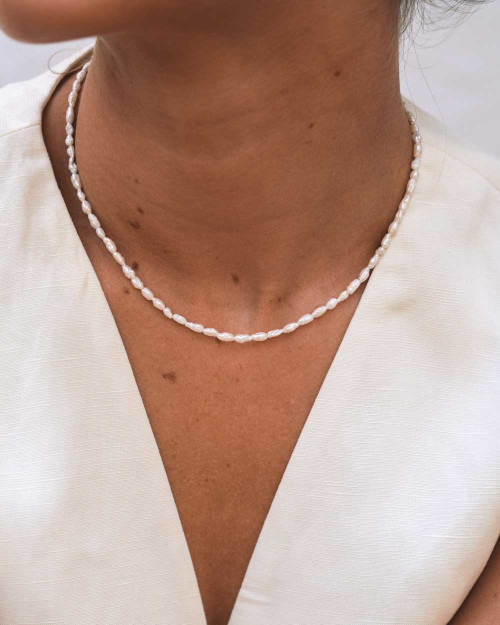 Collar Sea Pearls Small - Collares Perlas de Plata de Ley 925 o bañados en oro - CREU
