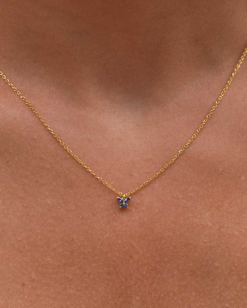 Mariposa Azul Necklace