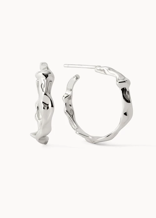 Pendientes Abstract Hoop - CREU