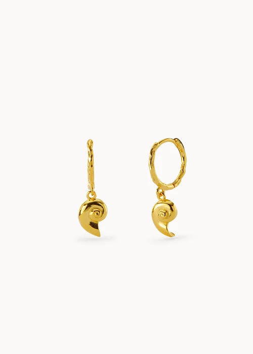 Aro Espiral de Mar Earrings