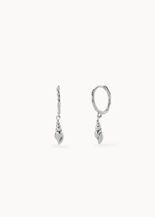Pendientes Aro Caracola de Mar