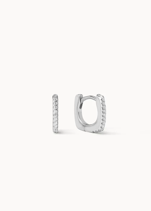 Pendientes Square Brillo