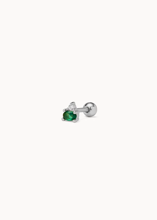 Piercing Mini Circonita Verde - CREU