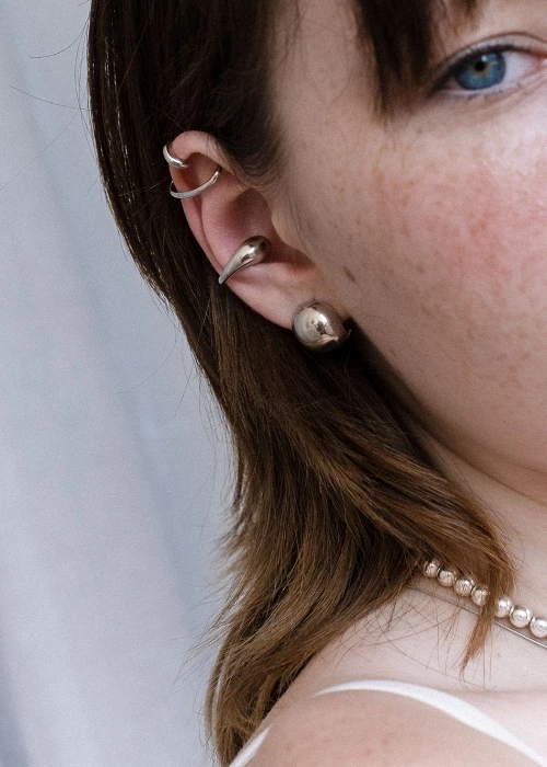 Drop of Gold Ear Cuff Earring - CREU