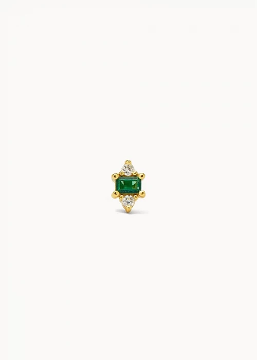 Piercing Verde Doble
