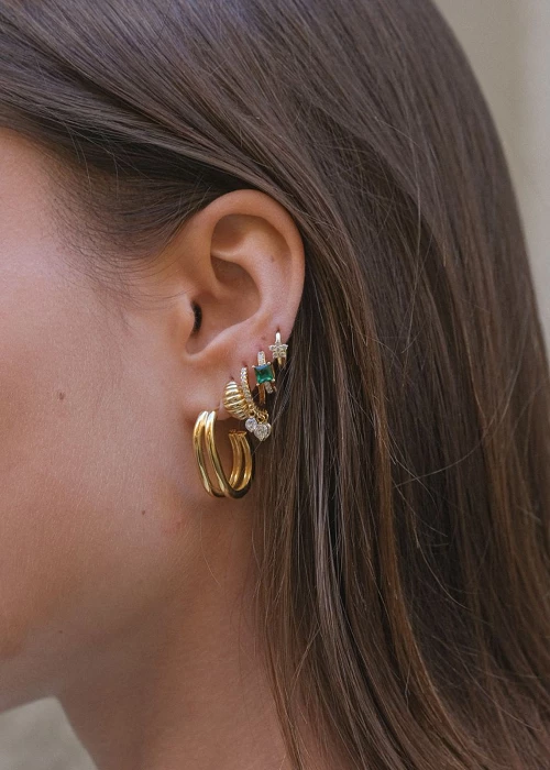 Double Hoop Earrings - CREU