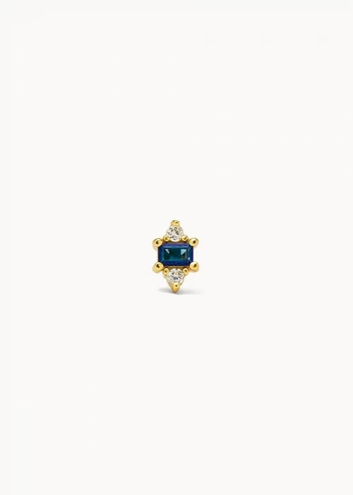 Piercing Azul Doble