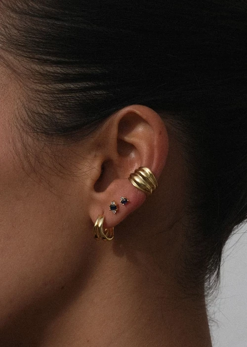 Piercing Azul Doble - CREU