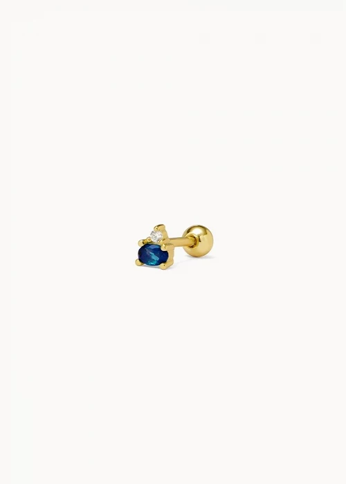 Piercing Mini Circonita Azul