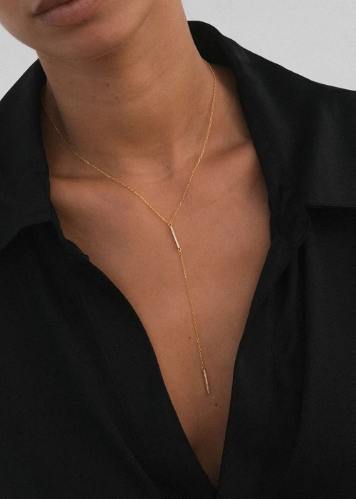 Linea Drop Necklace