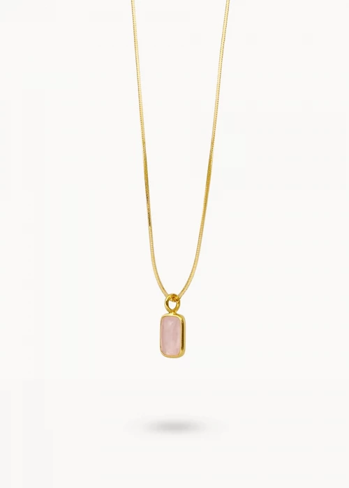 Collar Cuarzo Rosa Flash