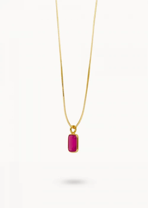 Collar Jade Fucsia Flash