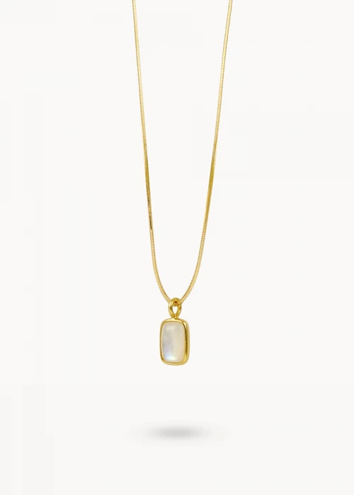 Collar Piedra Luna Flash