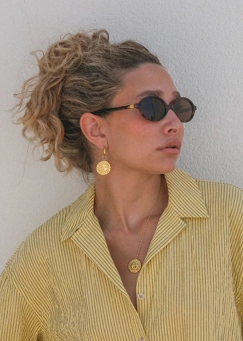 The Sun & I Hoop Earrings - CREU