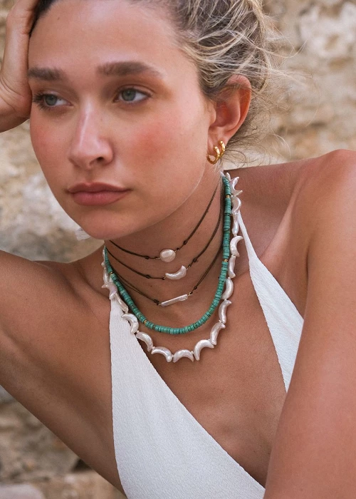 Moon Pearl Necklace - CREU